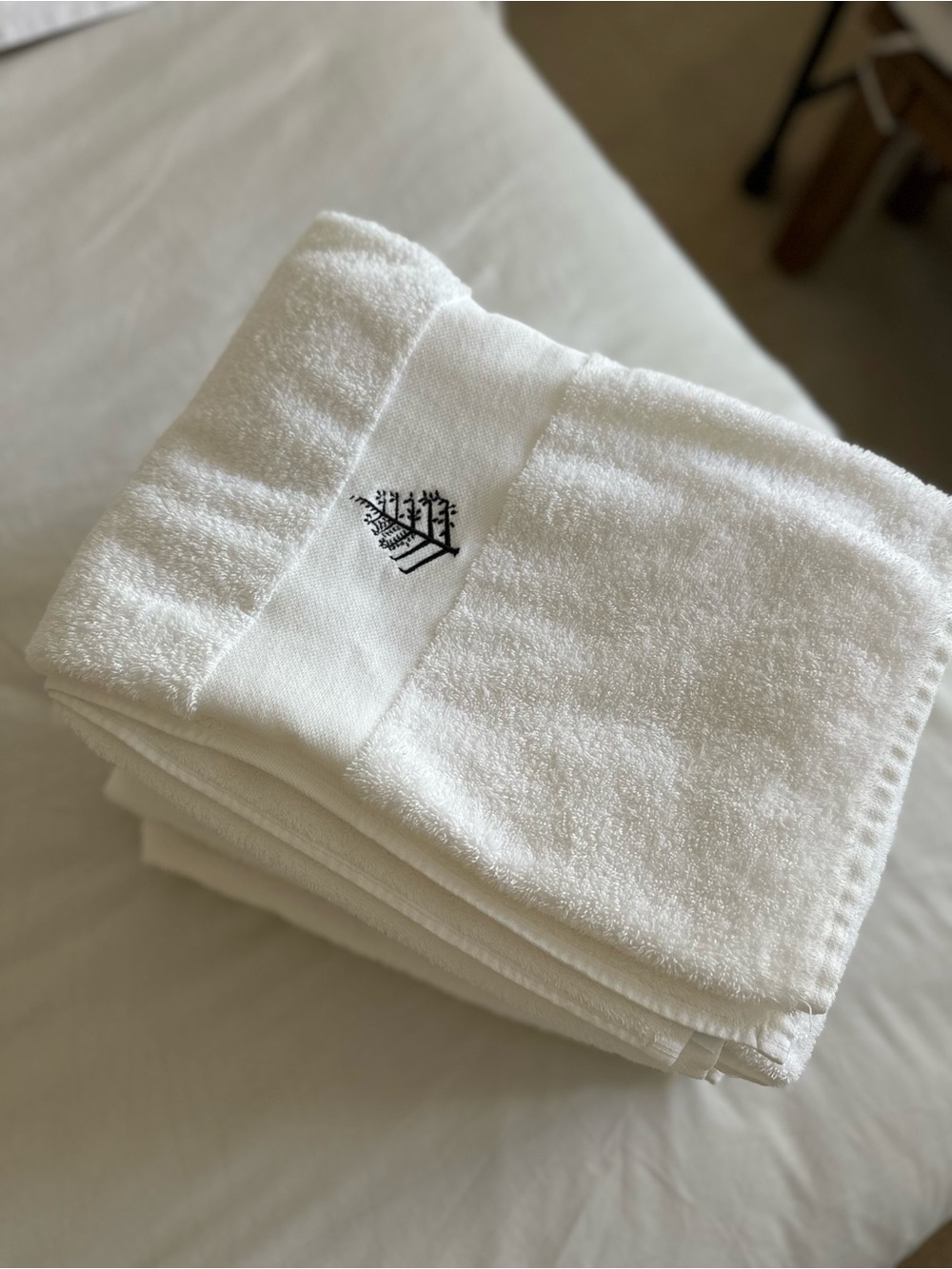 Four Seasons Hotels Pool Towel Set of 4 Signature White